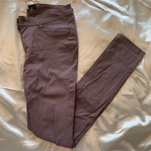 Active USA Purple/Lavender Skinny Jeggings - Size Medium